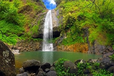 Hiking trekking trek trail walk mountain waterfall Maroto valley relay Fare Hape Papenoo Tahiti French Polynesia
